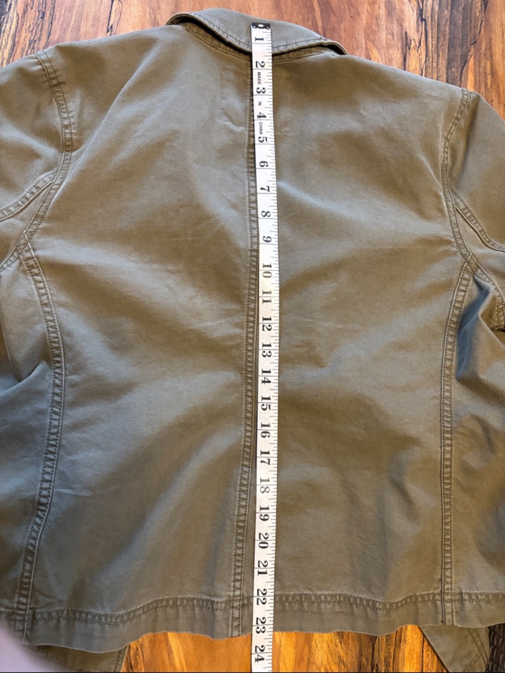 Woman’s Ruff Hewn Olive lightweight Canvas Jacket - Large - Picture 2 of 6